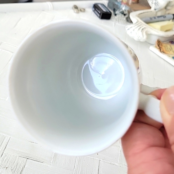 Vintage Wildflower Footed Pedestal Tea or Coffee Cup Mug with Handle Japan - Picture 5 of 6